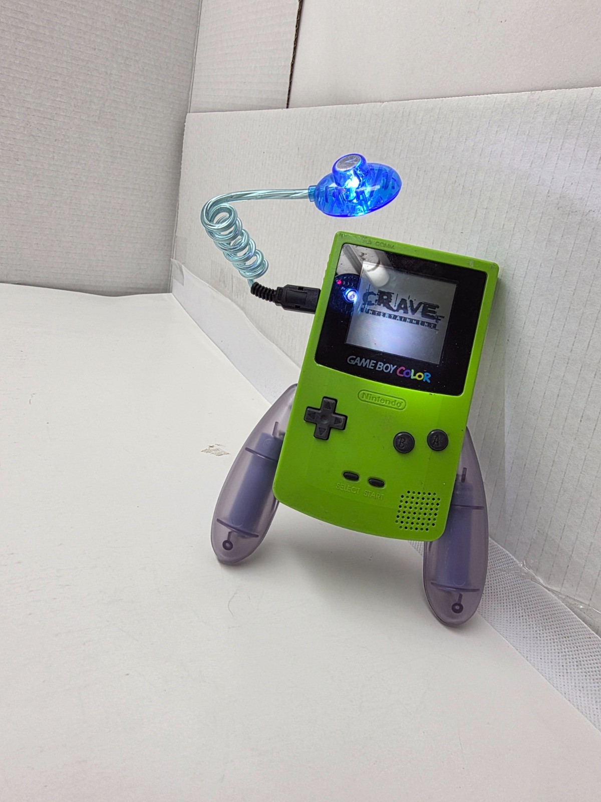 NEW Super Bright LED Snake Worm Light for GameBoy Color No Batteries Required BL