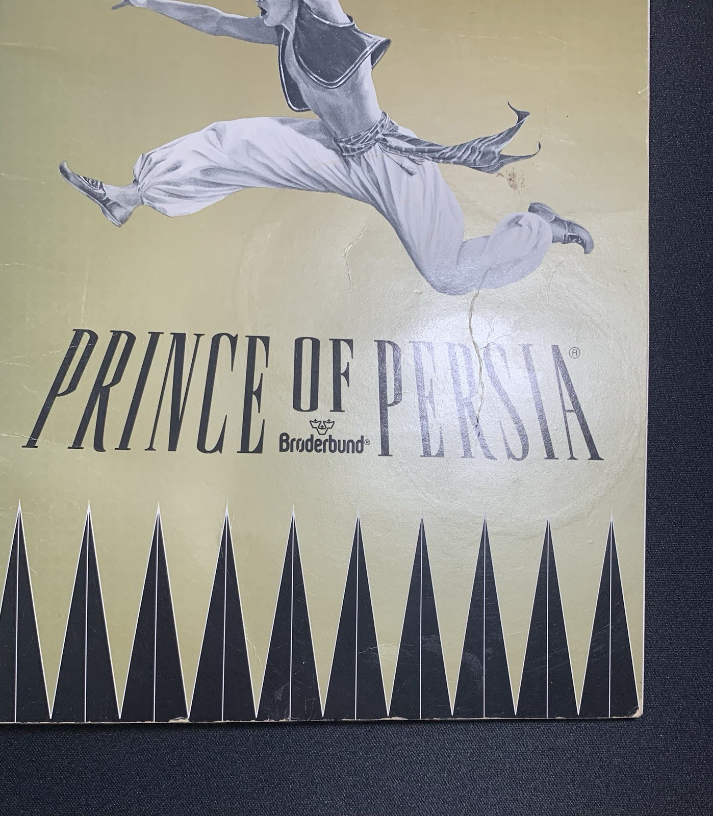 Game Prince Of Persia 1 Broderbund Macintosh Good 1992 Manual Floppy Disks 1 2 3