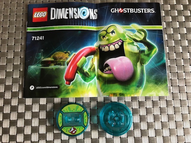LEGO Dimensions Ghostbusters Slimer Game Tag Discs Only 71241