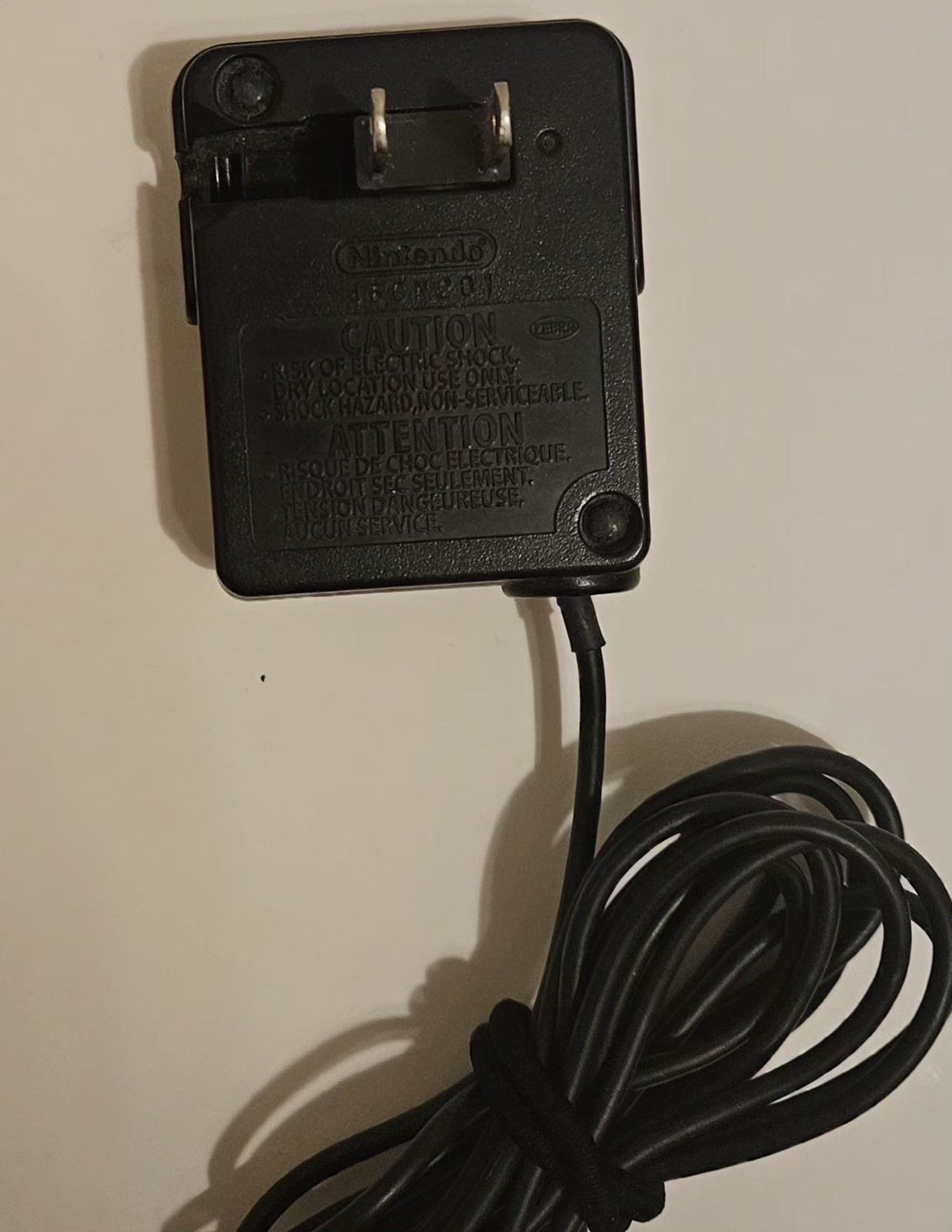 Official Nintendo Gameboy Advance SP DS OEM AC Adapter Charger AGS-002 Authentic