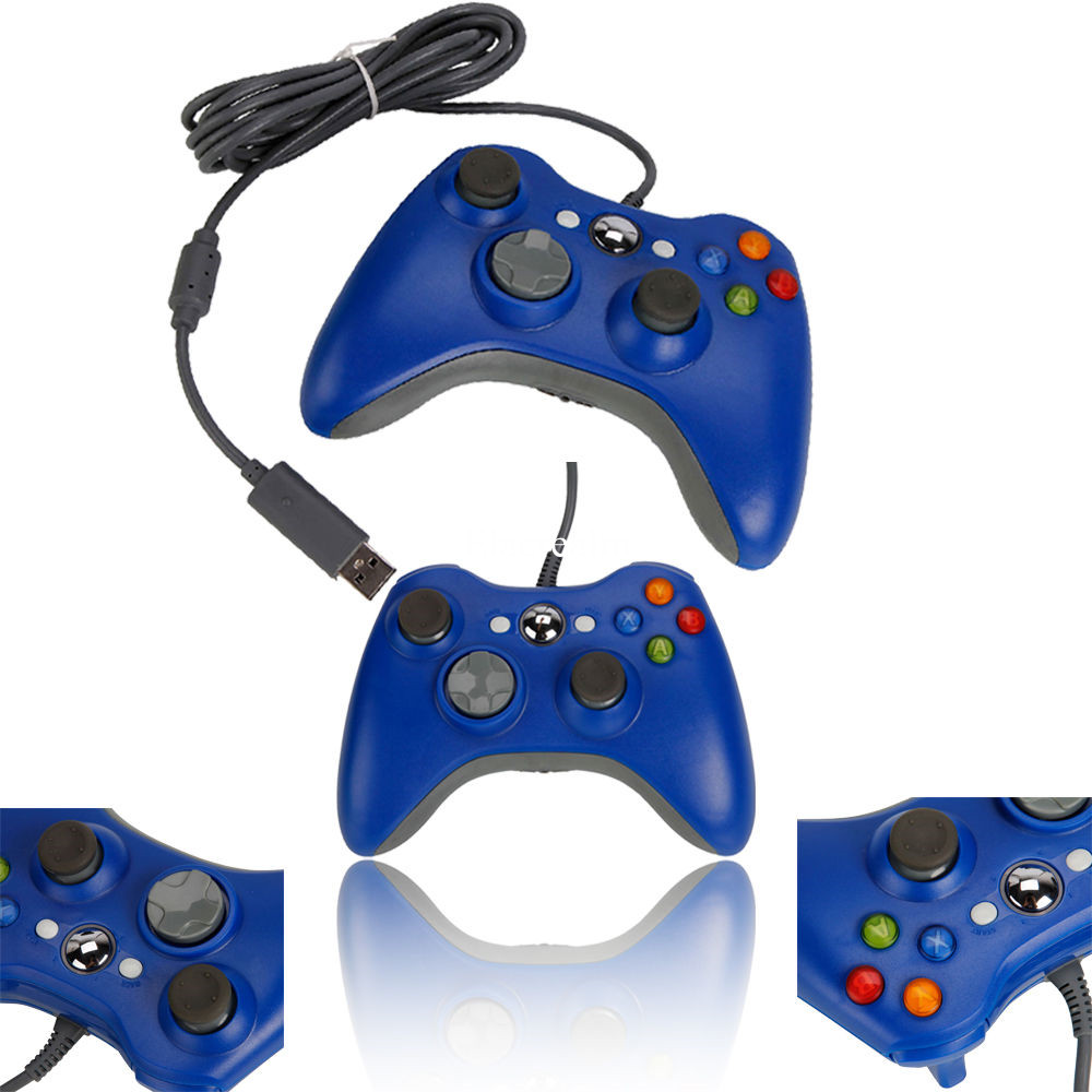 USB Wired/Wireless Controller For Microsoft Xbox360 Console&Windows PC Computer