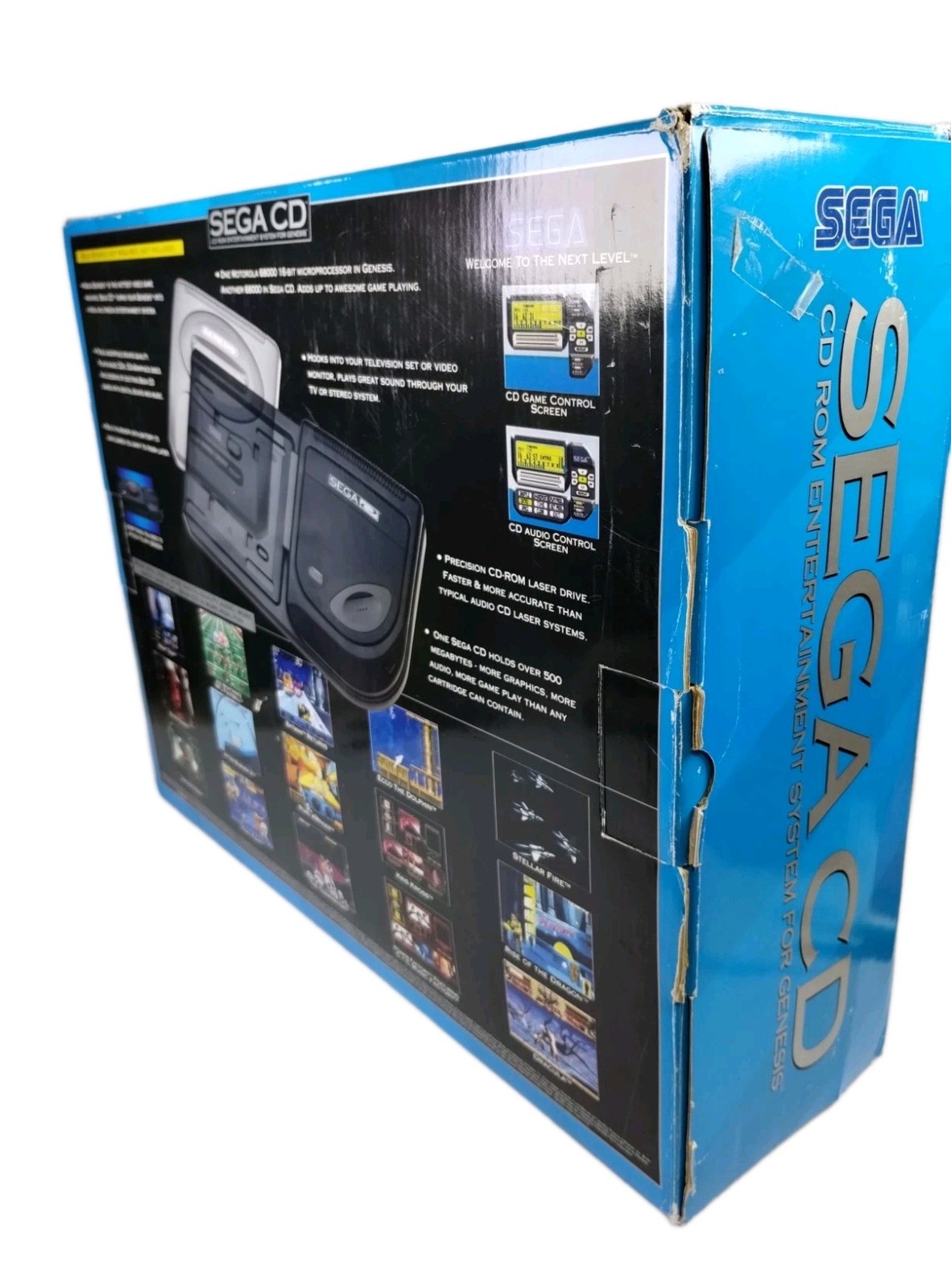 Sega CD Video Game System Console Fully CIB Tested Works