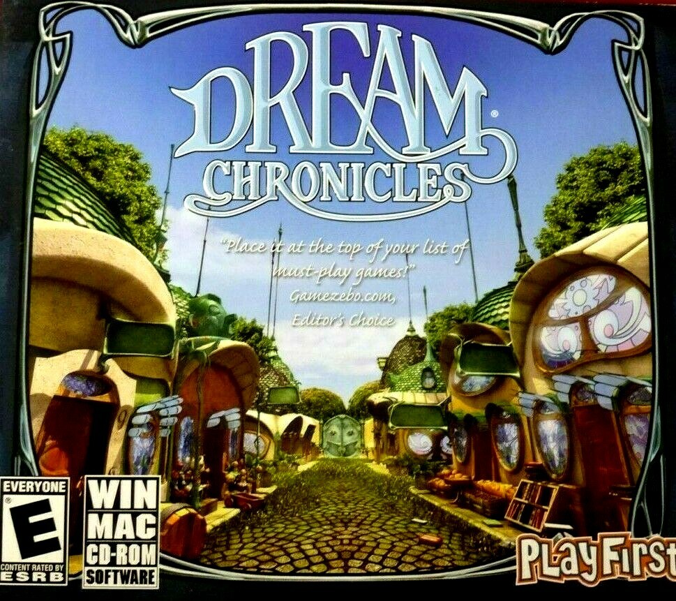 Dream Chronicles [PC MAC,WIN CD-ROM] NO REAR ART