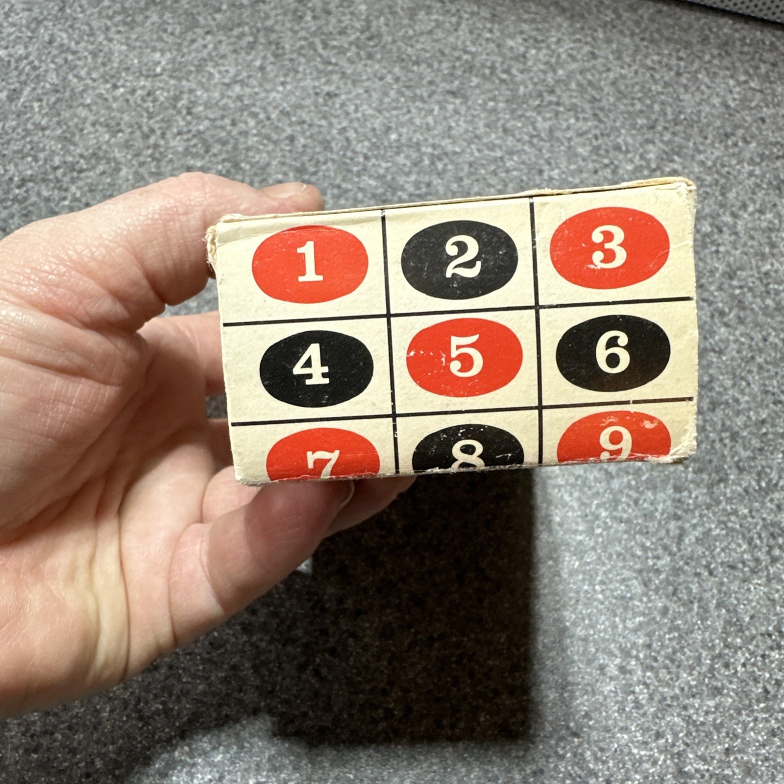Vintage Mini Roulette Wheel Game With Chips, Instructions And Board Hong Kong