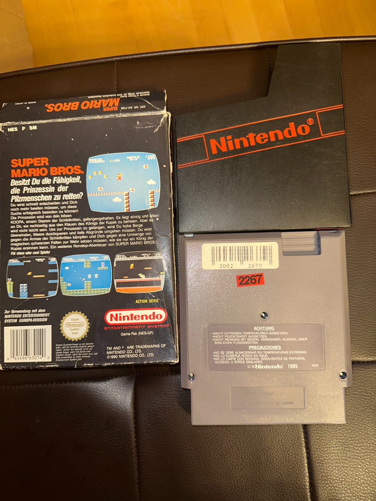 Nintendo NES Super Mario Bros. PAL-B European German Version