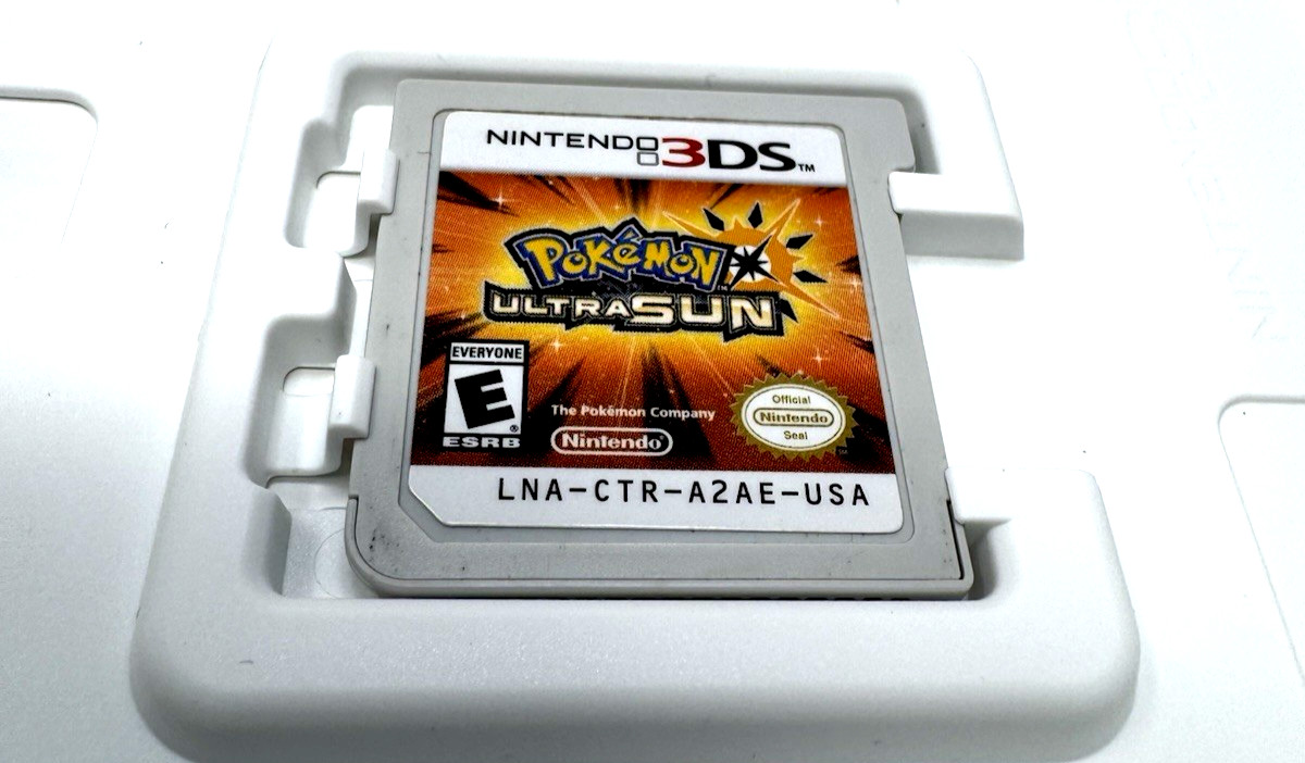 Pokemon Ultra Sun Nintendo 3DS CIB Refurbished Excellent Condition