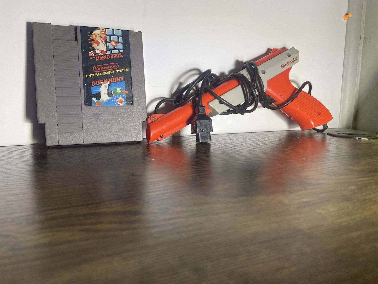 1985 Nintendo® NES Super Mario Bros Duck Hunt Game Bundle with Zapper Gun