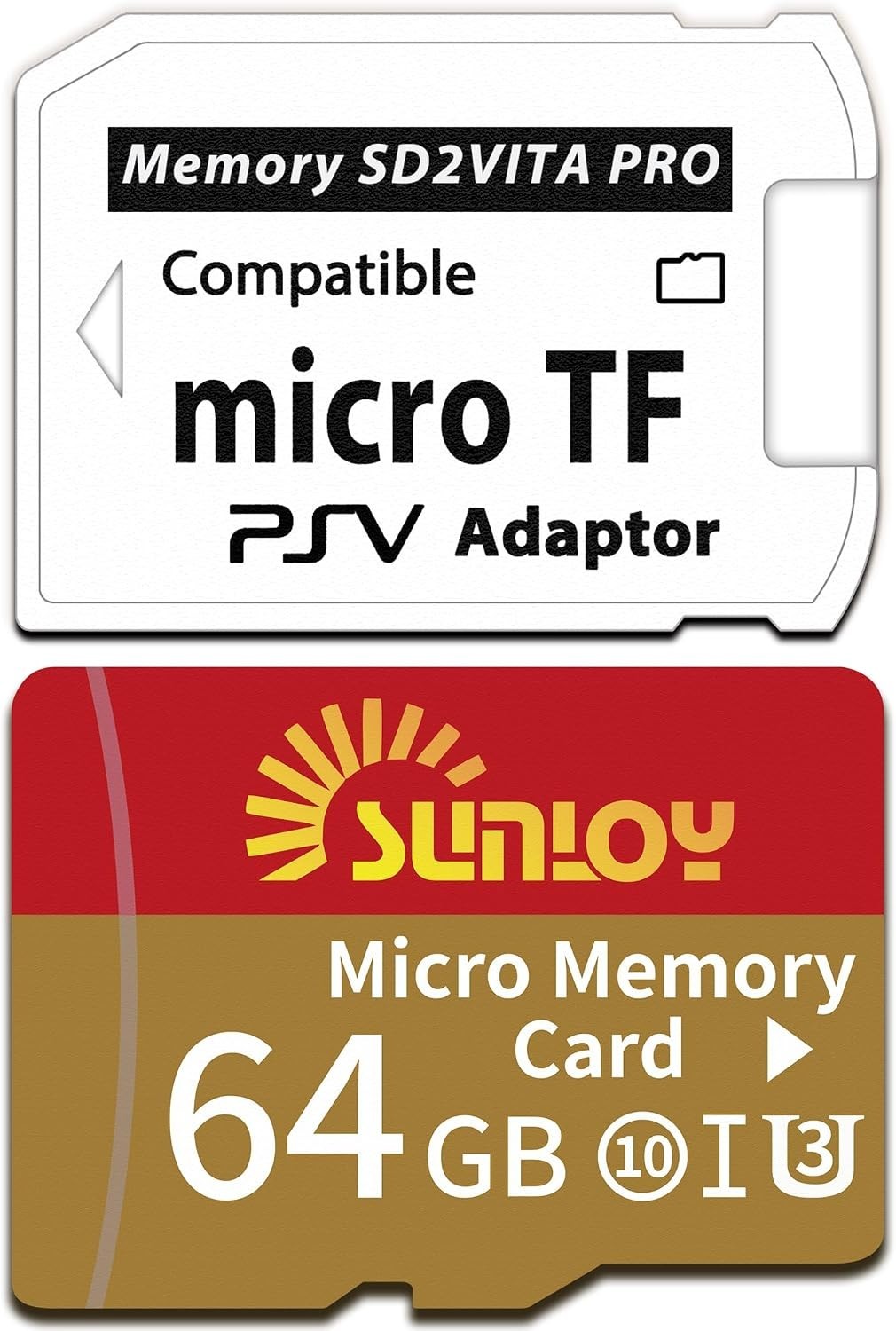 SD2Vita 6.0 PS Vita Memory Card Adapter – 64GB Micro SD Card