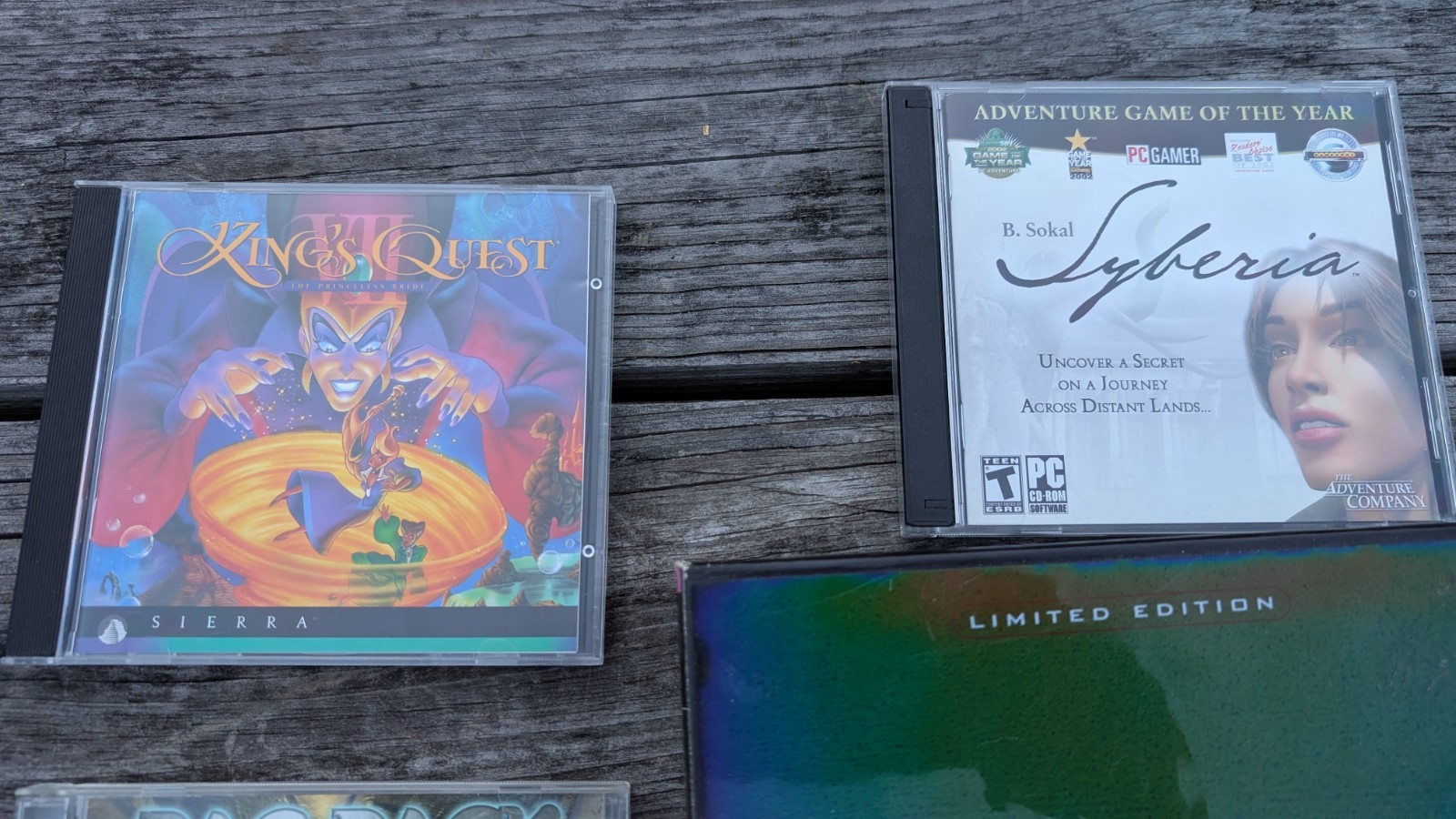 6 PC games, For 90s-00s Windows PC (syberia, burn cycle, Pacman, Tetris, & More)