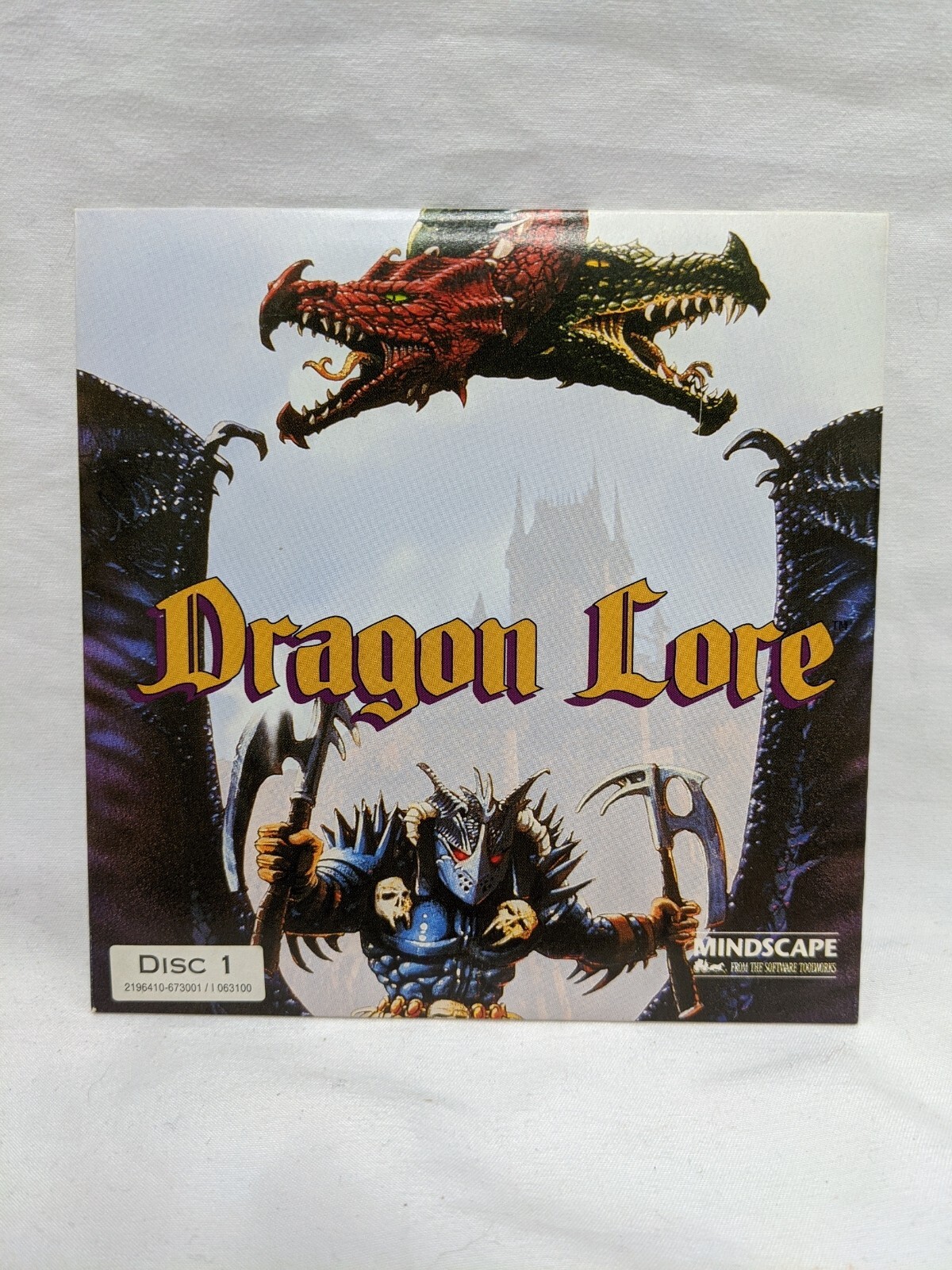 Dragon Lore Mindscape PC Video Game 1994 Cryo Interactive Entertainment