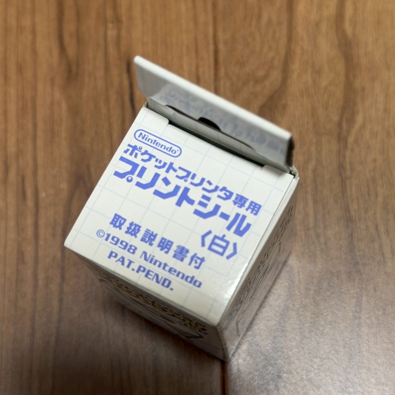 Pocket printer print seal Game Boy white Gameboy GB Nintendo Pocket Camera