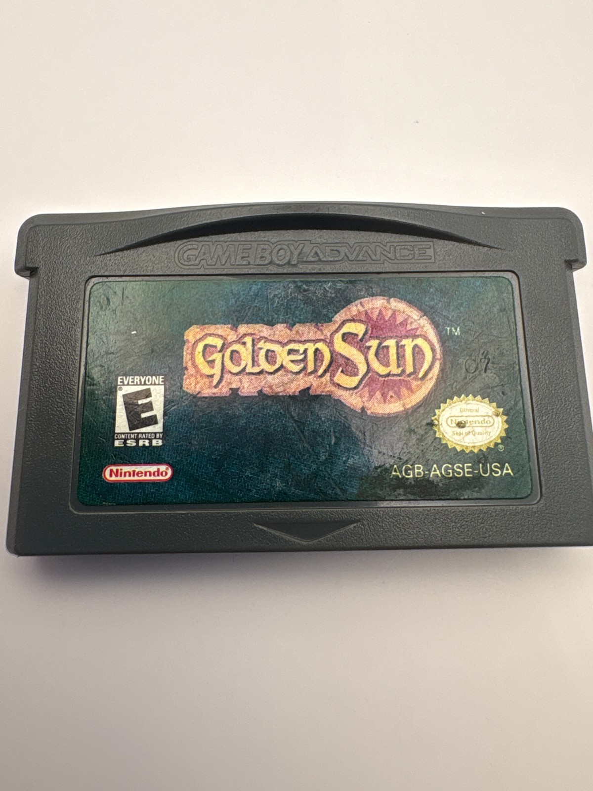 Golden Sun Nintendo Game Boy Advance Cartridge Verified Authentic – Saves Tested