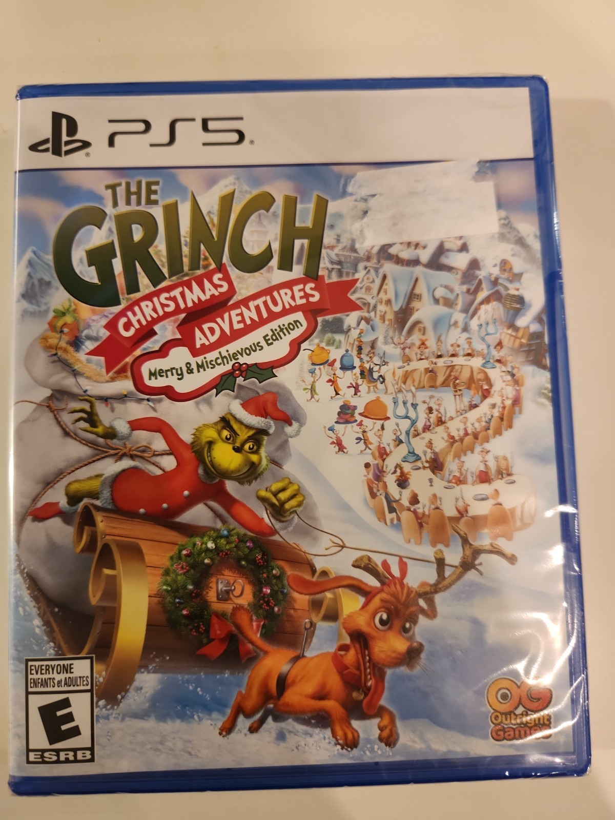 The Grinch Christmas Adventures Merry & Mischievous PS5 New Sealed 819338025117
