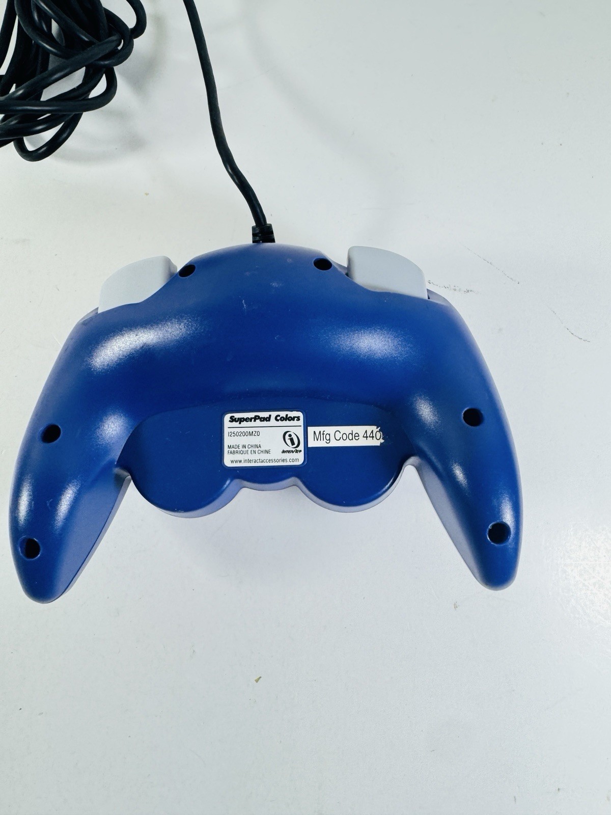 Nintendo GameCube Controller – InterAct Superpad Indigo Tested Controller ML447