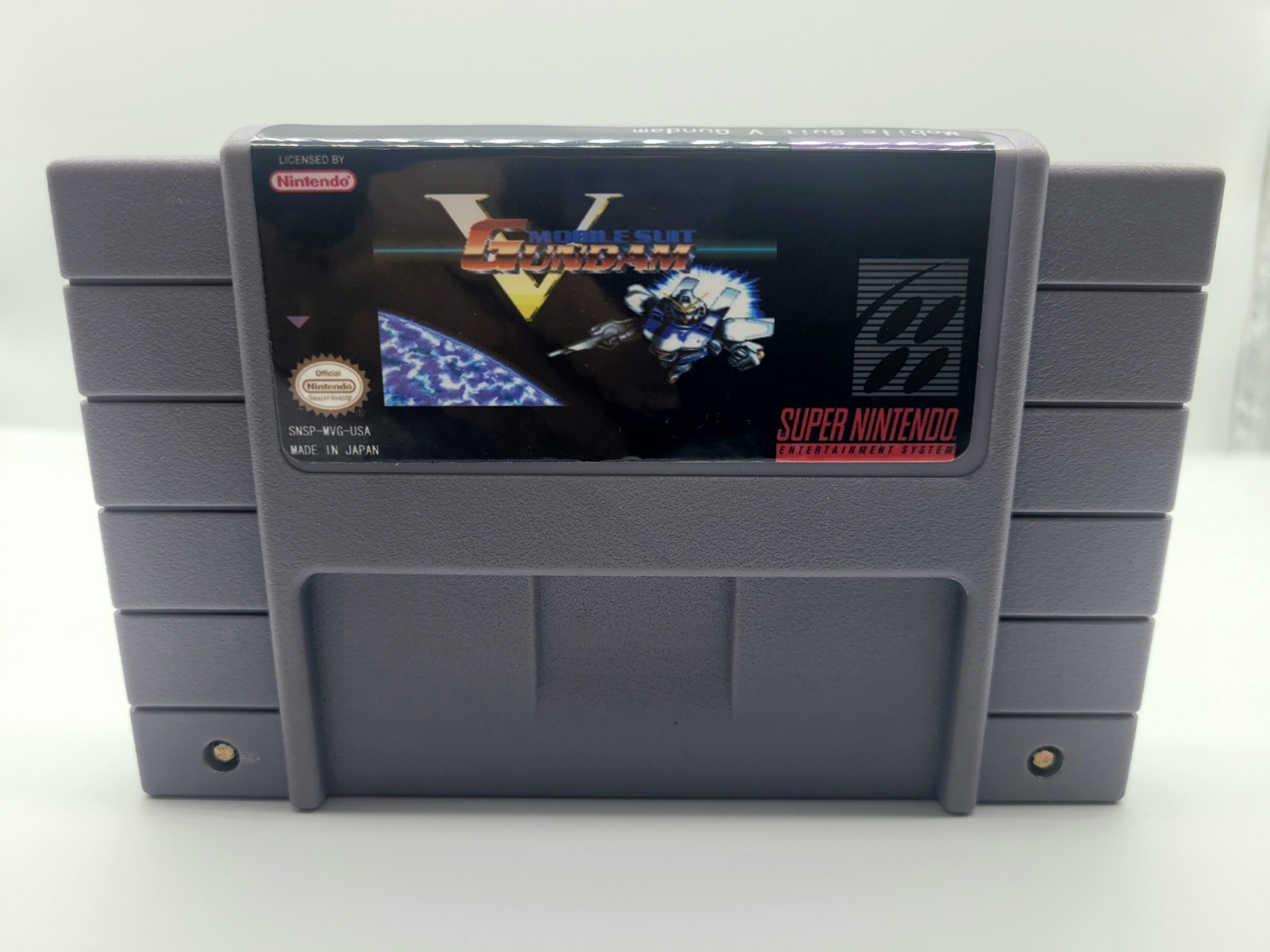 Super SNES Gundam Wing Endless Dual/Mobile Suit Gundam V/0079