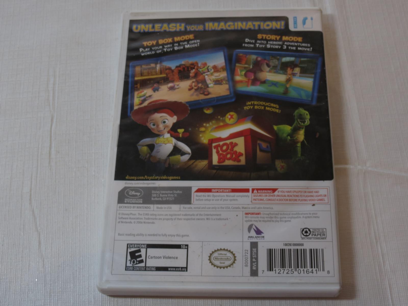 Toy Story 3 Nintendo Wii 2010 Rated: E10+ Everyone 10+ Action Adventure Pre-Owne