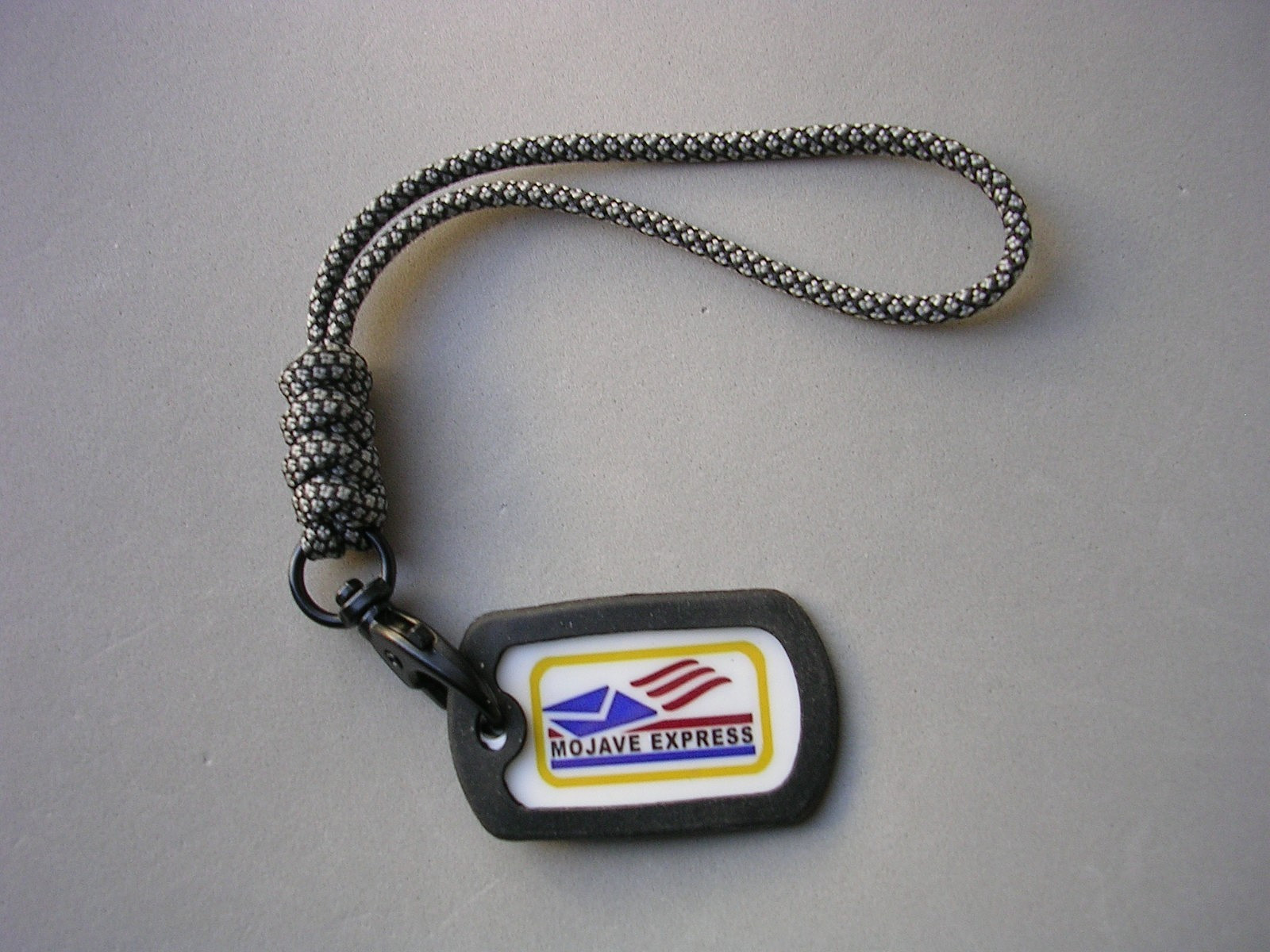 New Vegas Mojave Express Dog Tag Lanyard and Chains Cosplay Prop