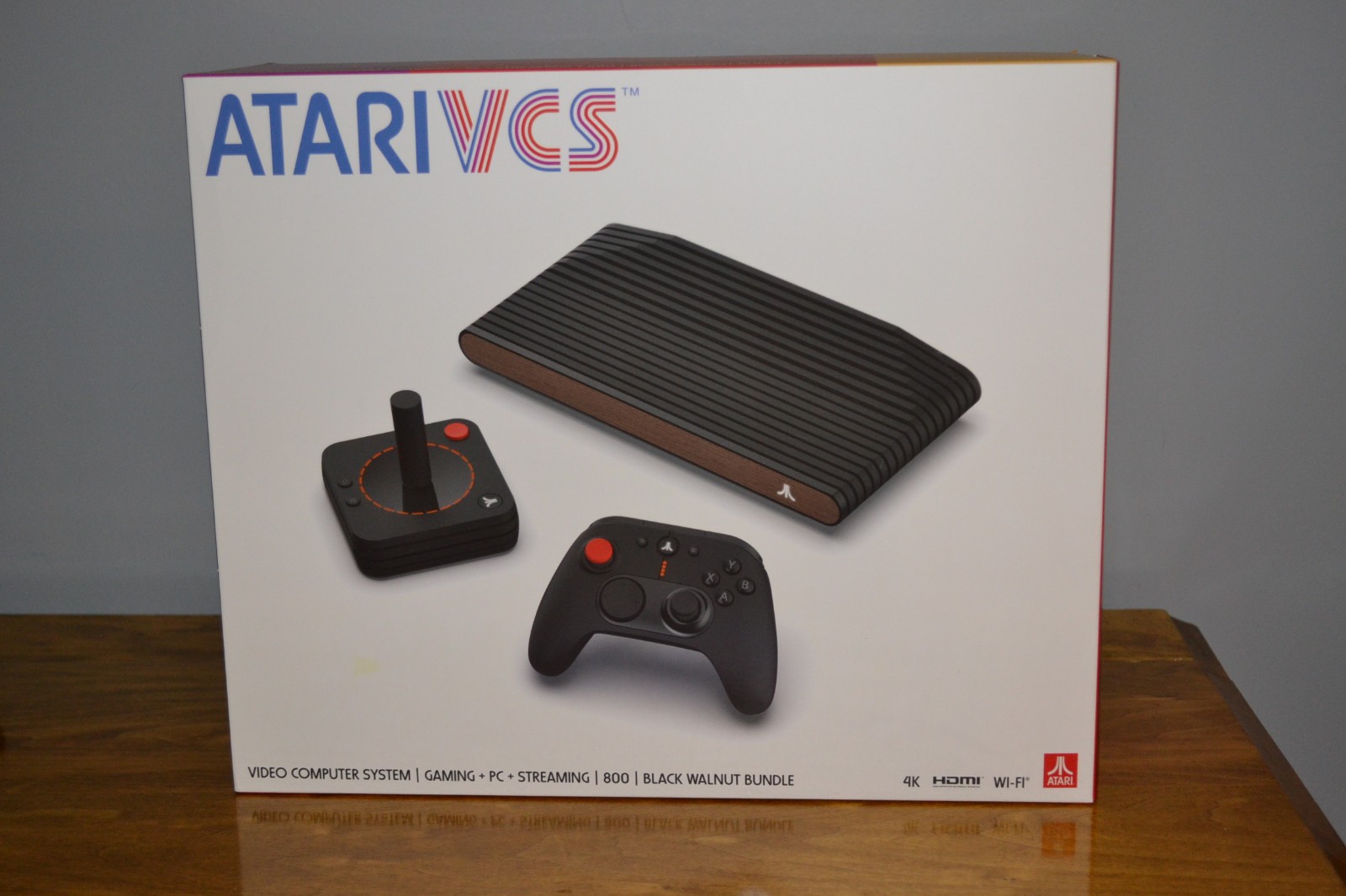 Atari VCS 800 Home Console 32GB – Black Walnut Bundle, Upgraded RAM and Thermals