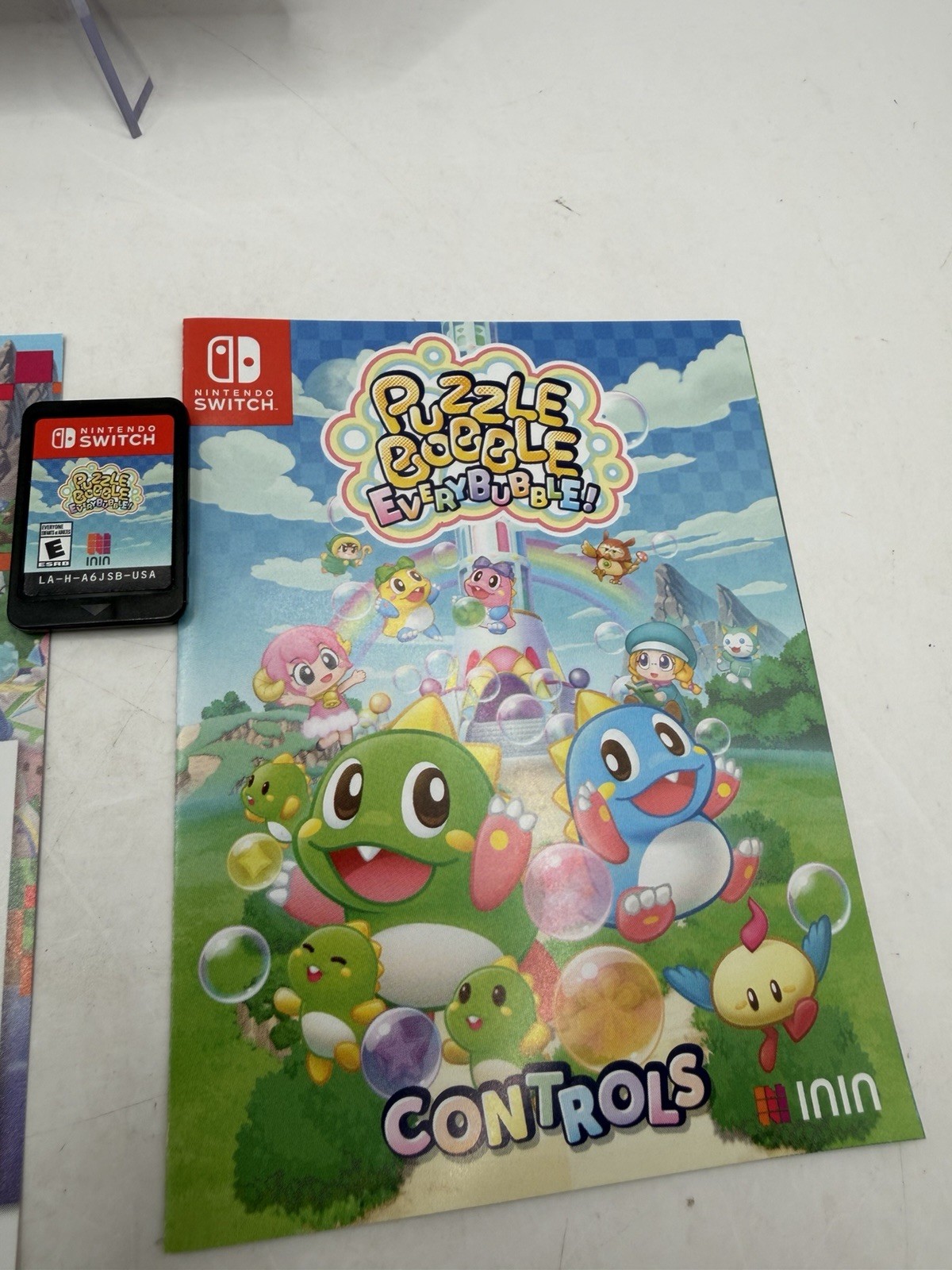 Puzzle Bobble Every Bubble (Nintendo Switch, 2023) CIB GREAT CONDITION Fast Ship