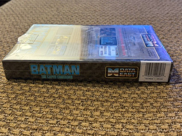 BATMAN CAPED CRUSADER NEW SEALED AMIGA GAME CLASSIC COMPUTER SEE PICS