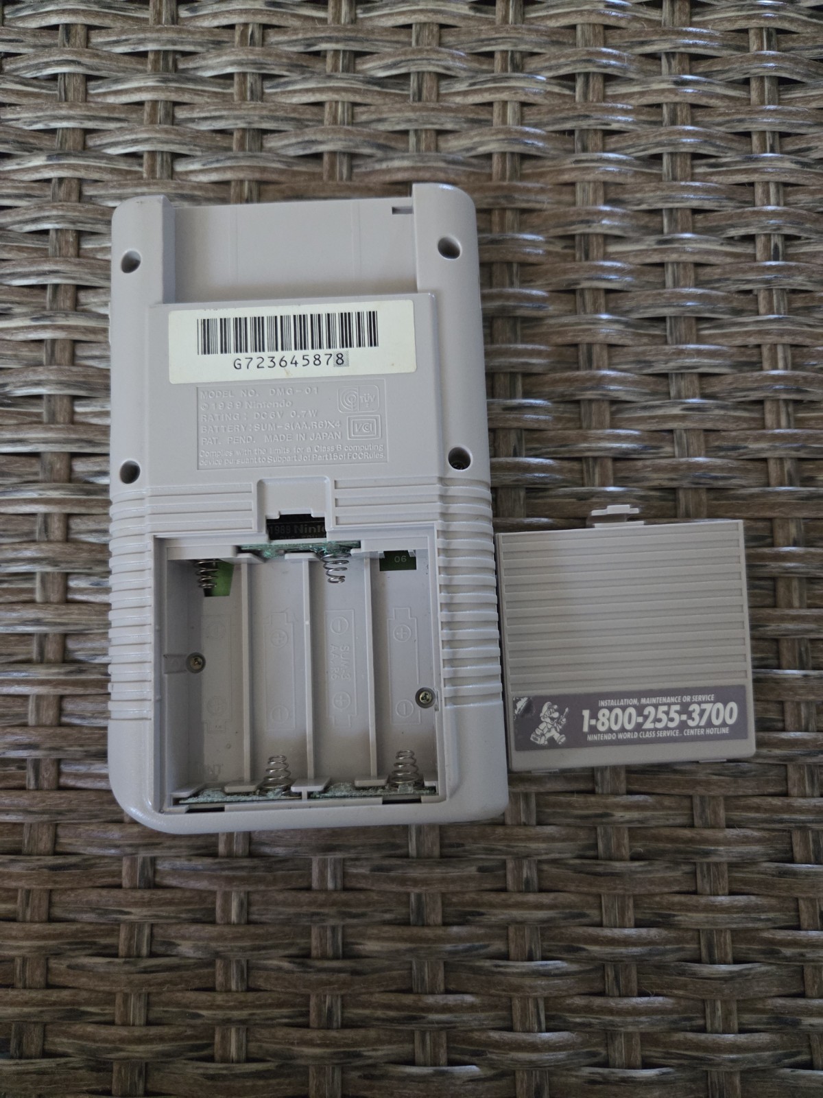 Nintendo Game Boy Launch Edition Handheld System – Gray