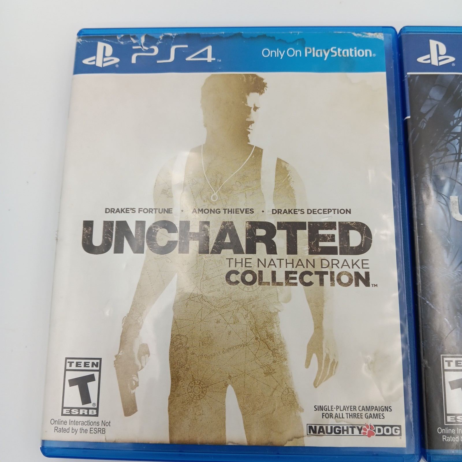 Uncharted Nathan Drake Collection + Uncharted 4 Bundle Playstation 4 READ
