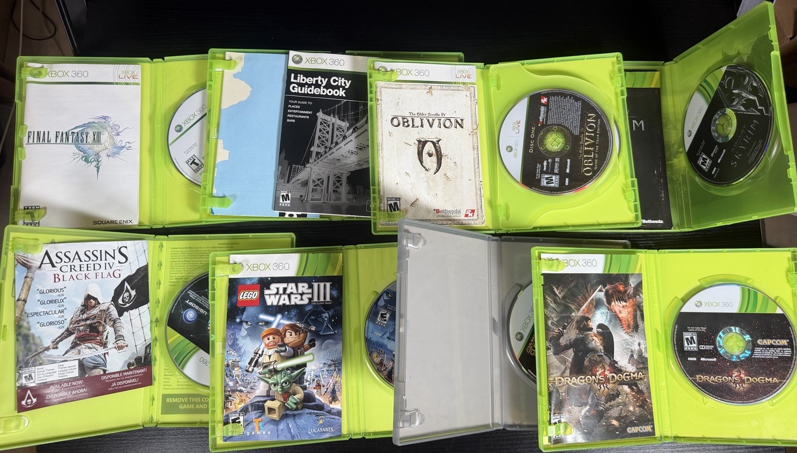 Lot of x20 Xbox 360 Games (FF XIII, Portal 2, GTA IV, Watch Dogs) No Filler