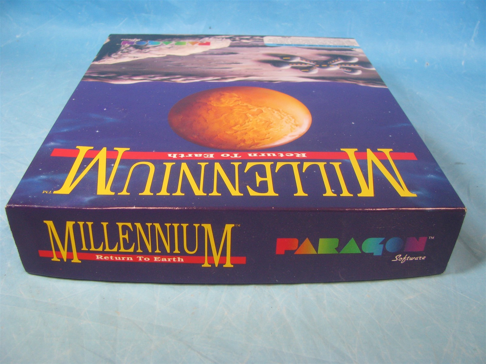 VINTAGE 1989 Millennium Return To Earth Big Box (PC MS-DOS 5.25) FREE SHIPPING