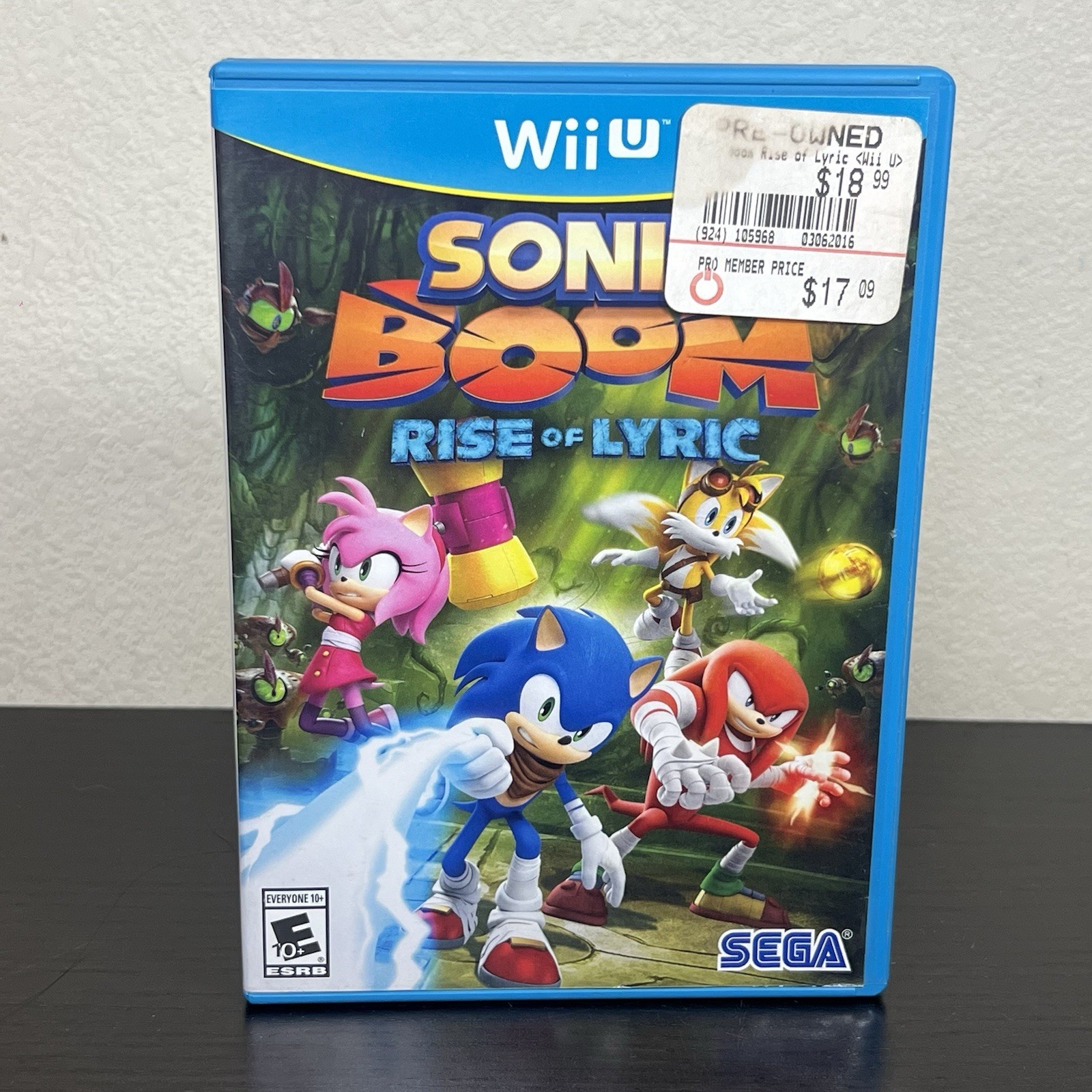 Sonic Boom: Rise of Lyric – Nintendo Wii U CIB
