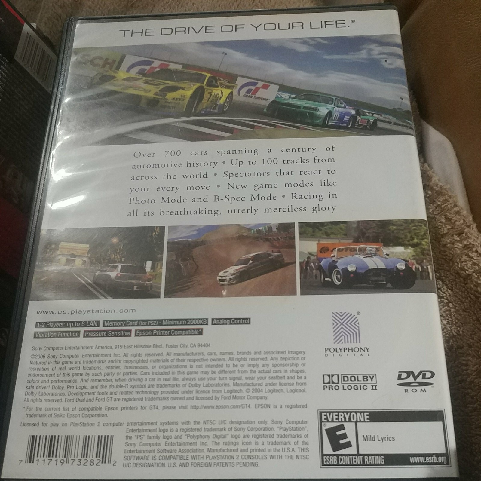 Gran Turismo 4-Sony PlayStation 2, 2006-complete/tested/works