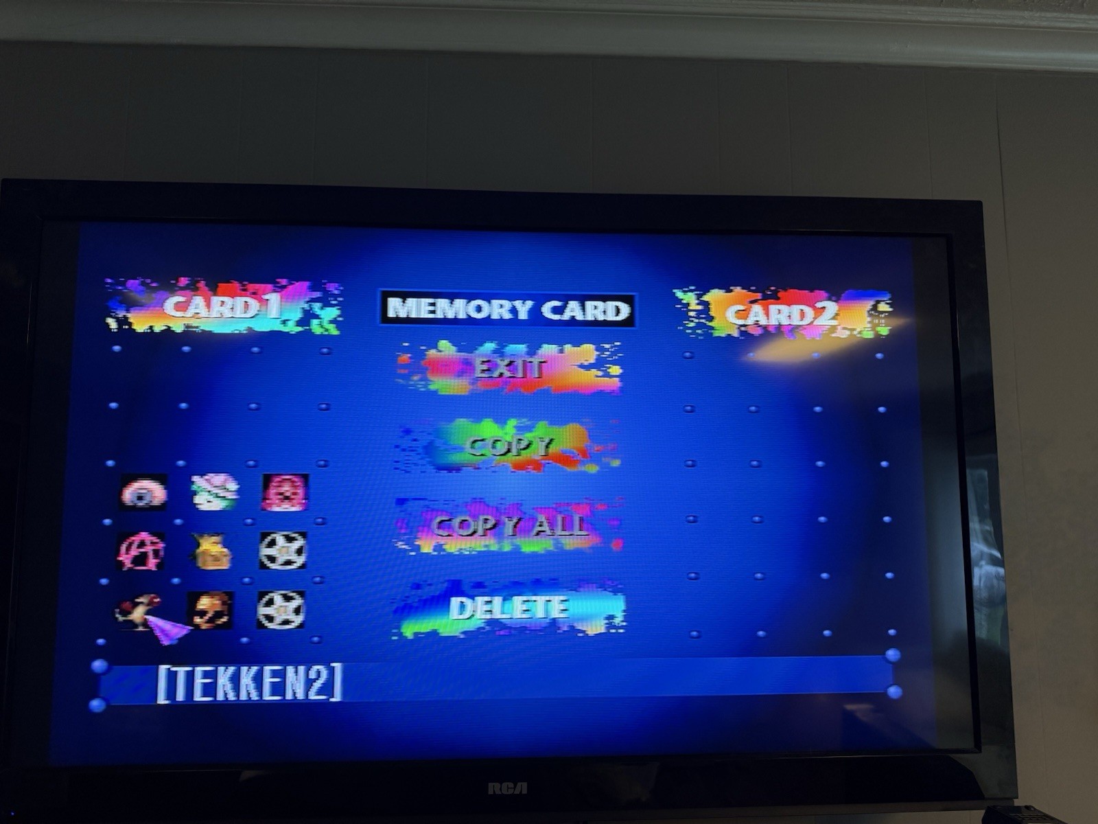 Sony PlayStation One PS1 Video Game Console Gray Box Demo Foam Memory Card