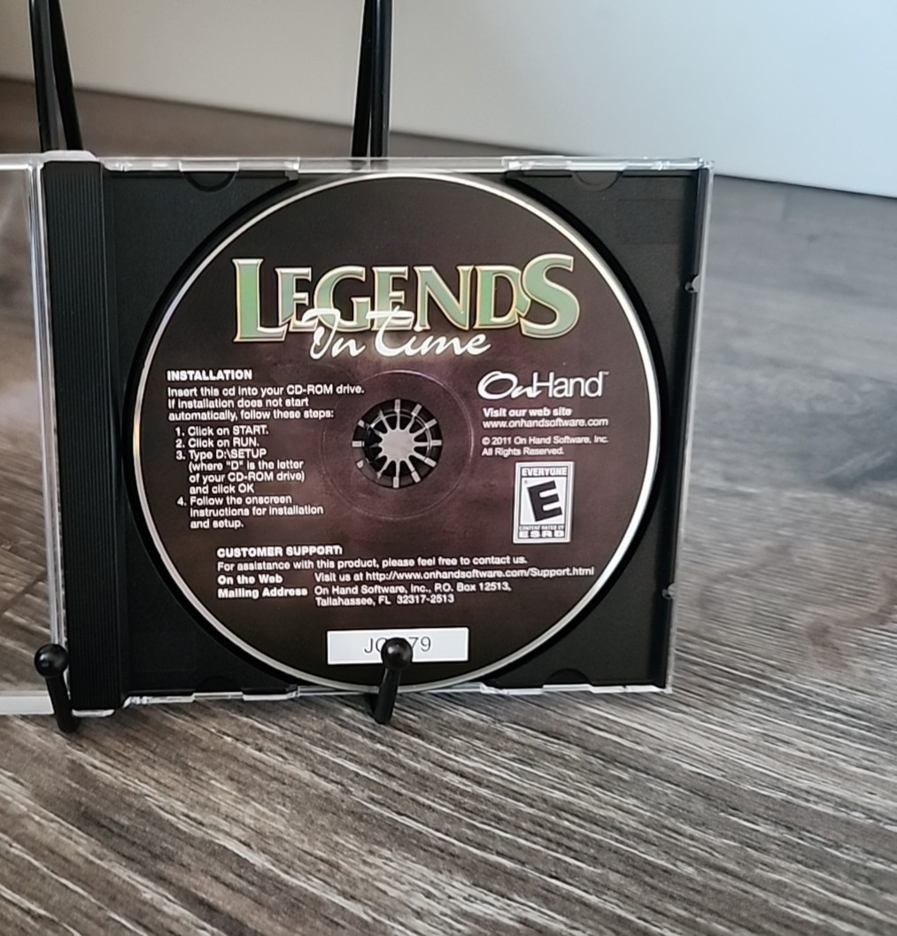PC CD ROM Legends In Time 3 Pack Hidden Object Game Collection