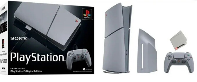Sony PlayStation 5 PS5 Digital Edition 30th Anniversary Limited Edition Bundle
