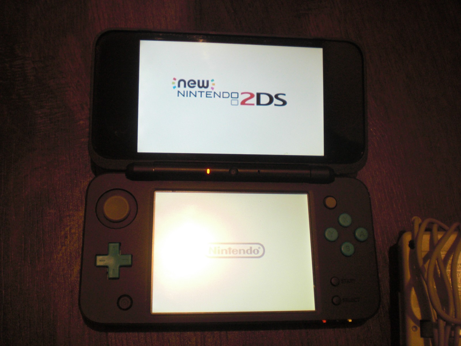 Nintendo New 2DS 3DS XL Console Black Blue Plays 3DS DS 2DS Games System TESTED