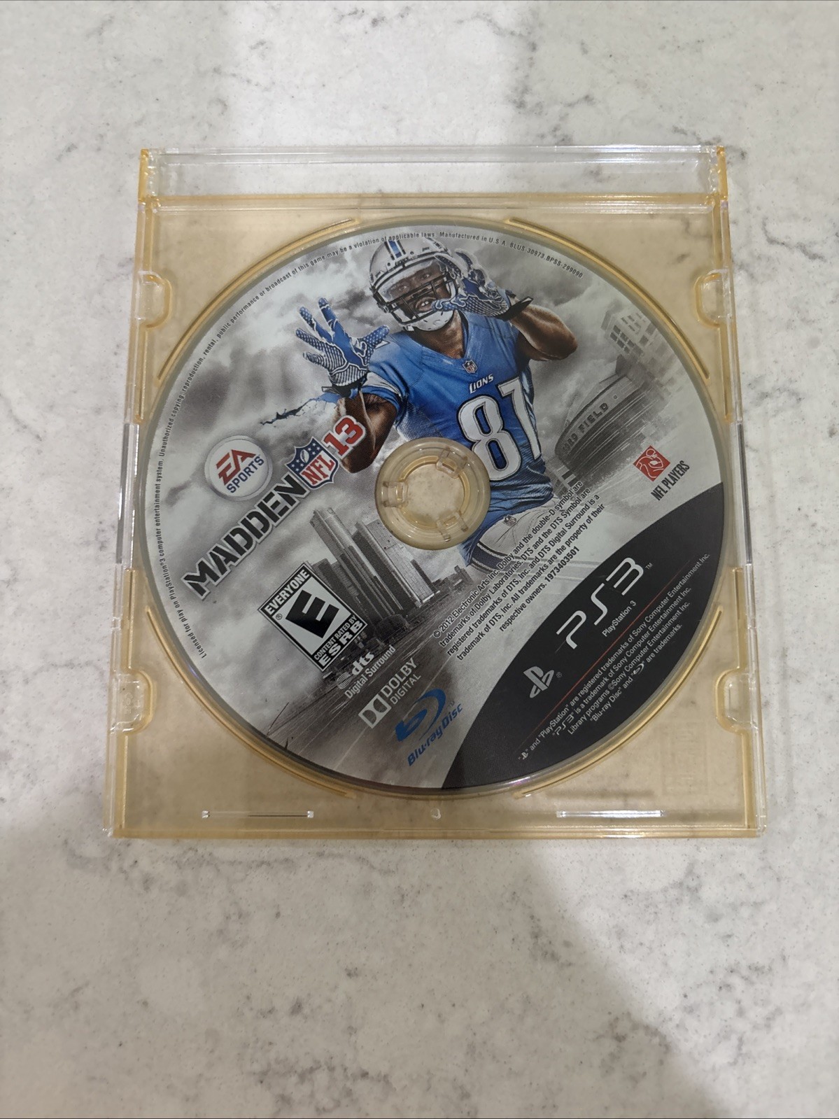 EA SPORTS MADDEN NFL 13 – PS3 – DISC ONLY