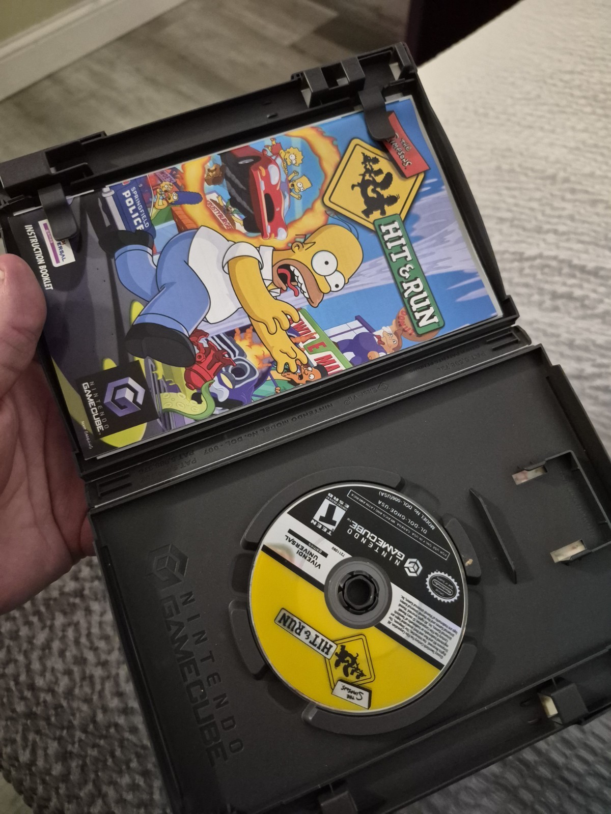Authentic The Simpsons Hit & Run – Player’s Choice CIB (Nintendo GameCube)