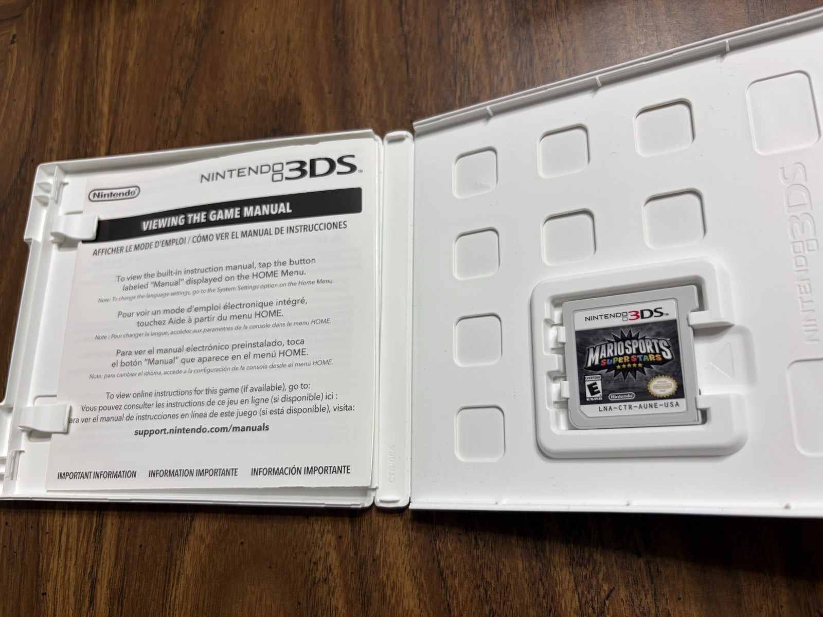 Mario Sports Superstars (Nintendo 3DS, 2017) Very Good Condition
