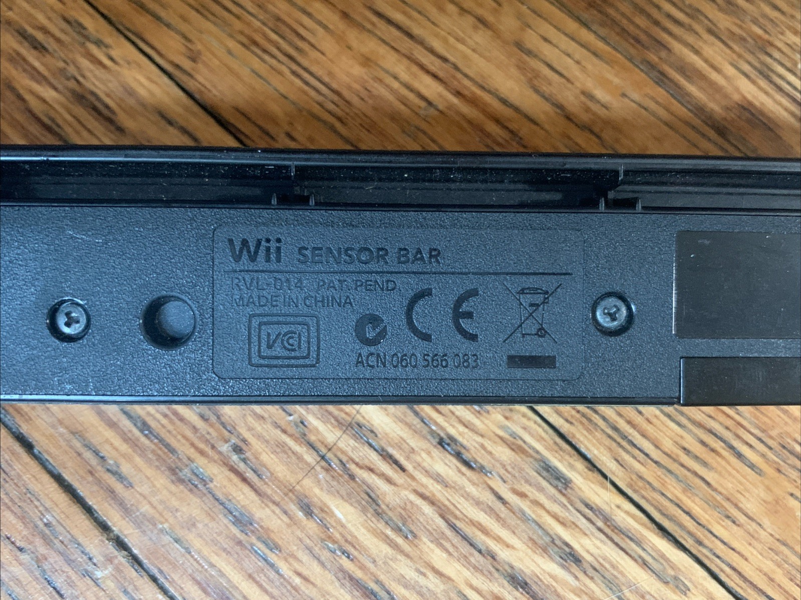 Nintendo Wii Sensor Bar RVL-014 – Black