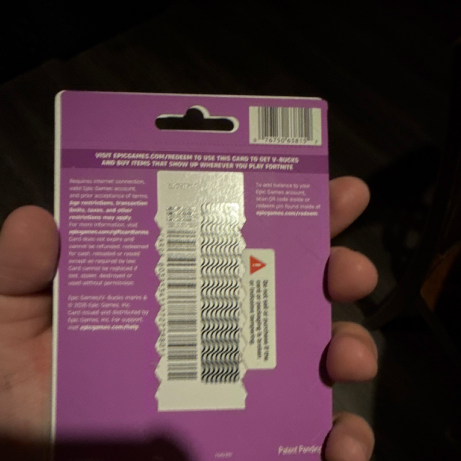 Fortnite $50 Prepaid Gaming Card for V-Bucks Multi-Platform