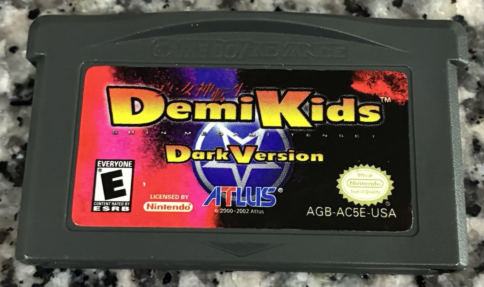DemiKids Dark Version – Nintendo Game Boy Advance GBA TESTED works