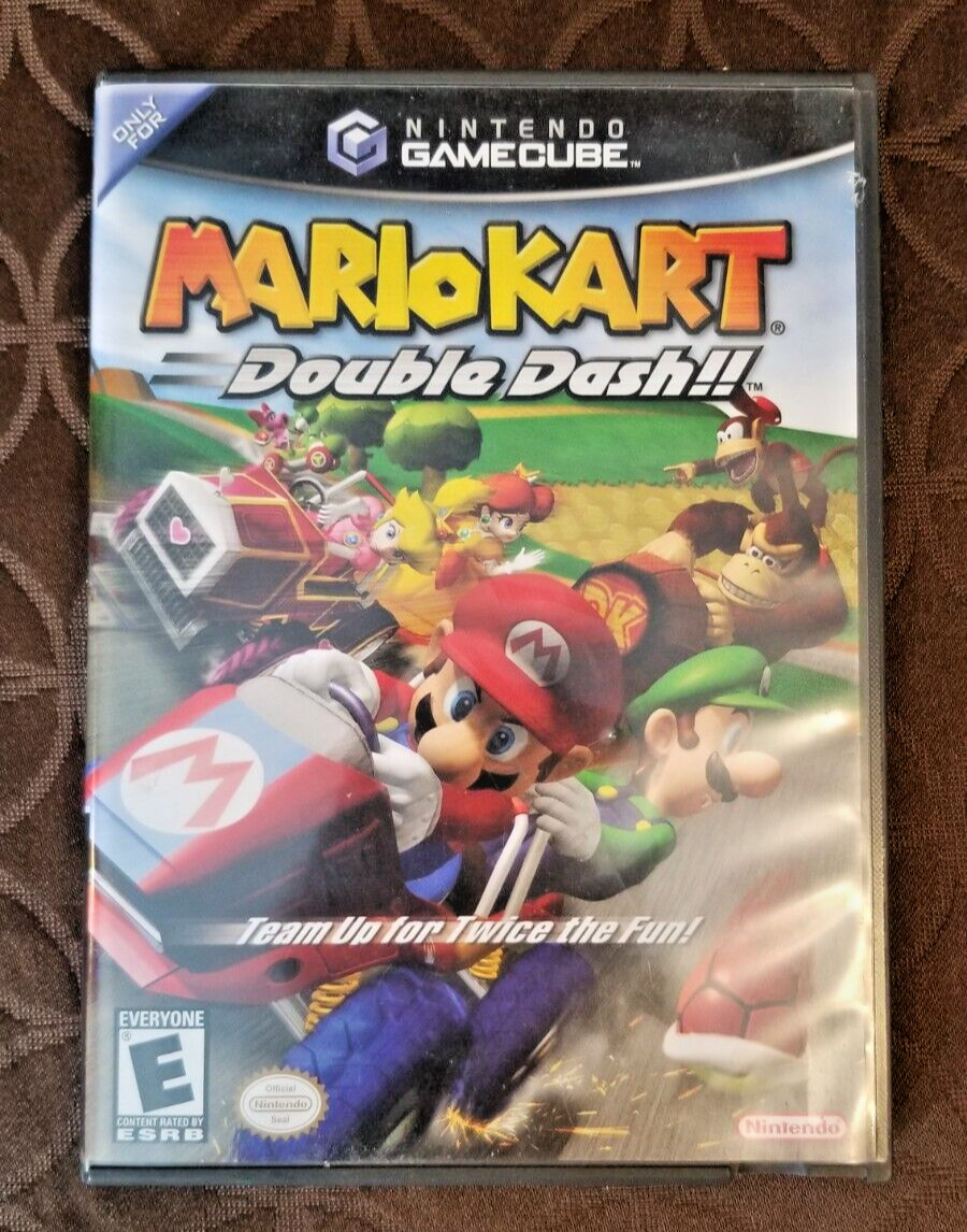 Mario Kart Double Dash for Nintendo Game Cube Case Only w Inserts, NO GAME DISC