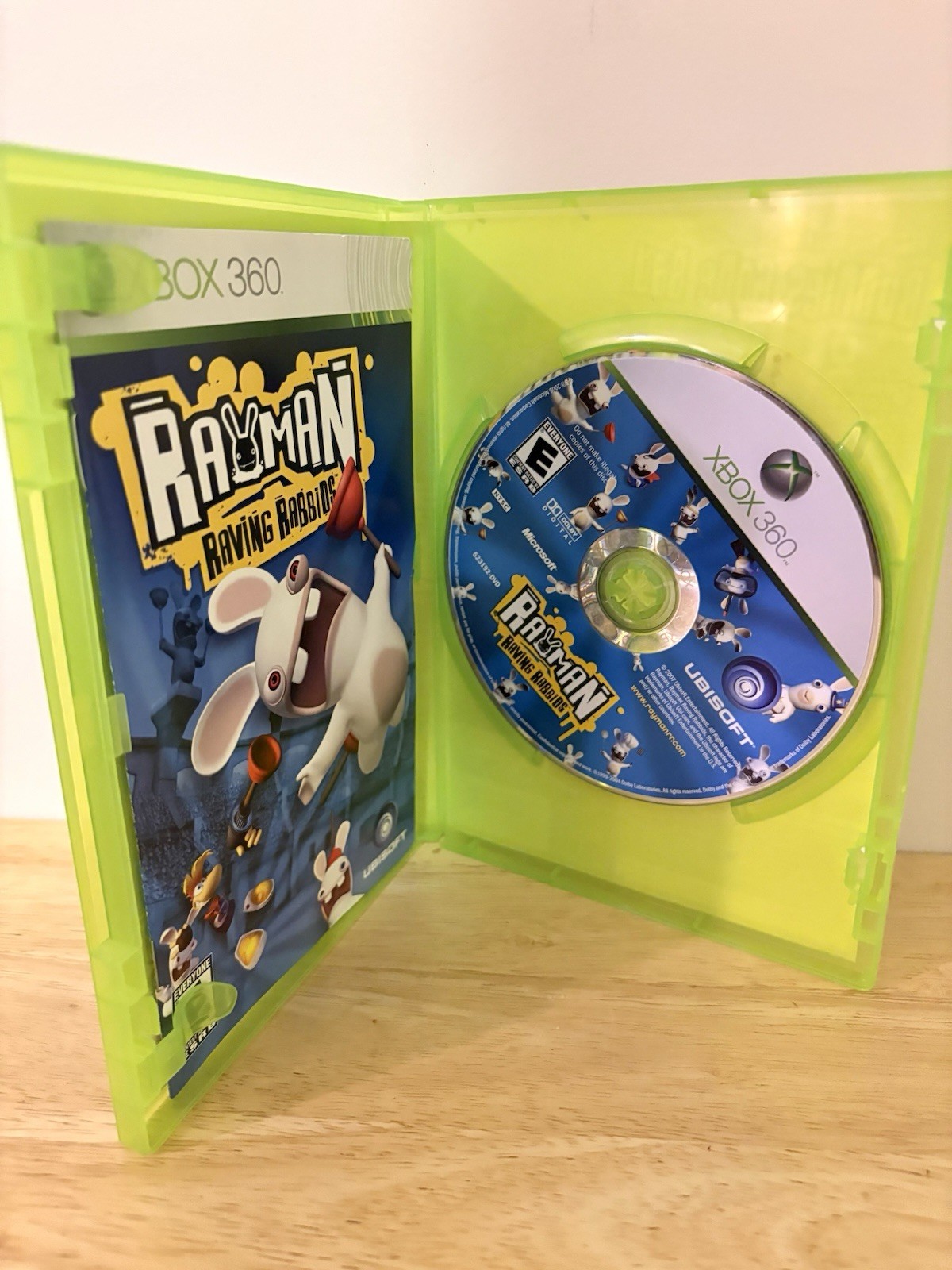 Rayman Raving Rabbids (Microsoft Xbox 360, 2007) Tested