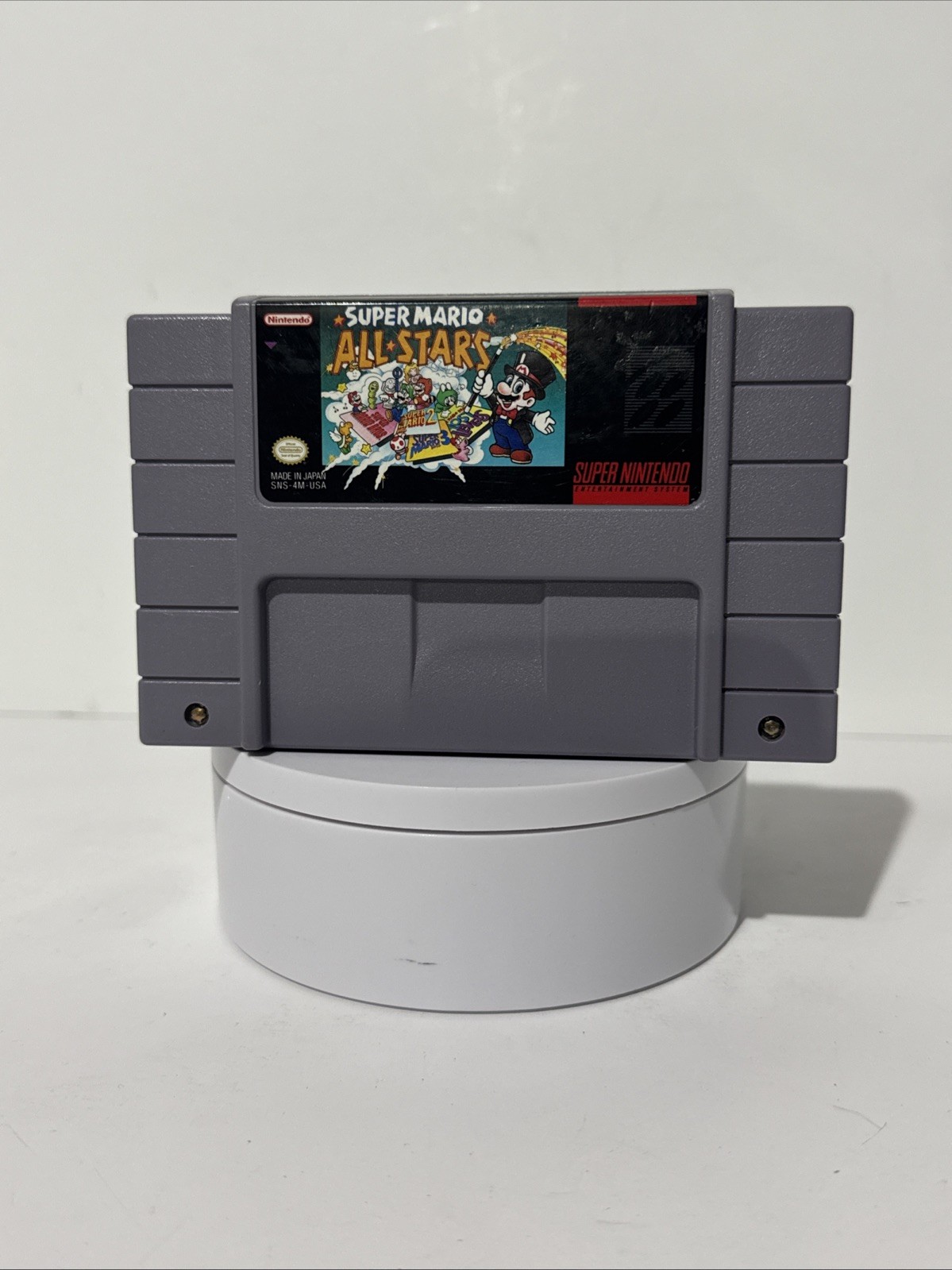 Super Mario All-Stars (Super Nintendo SNES, 1993) Cartridge Only Tested