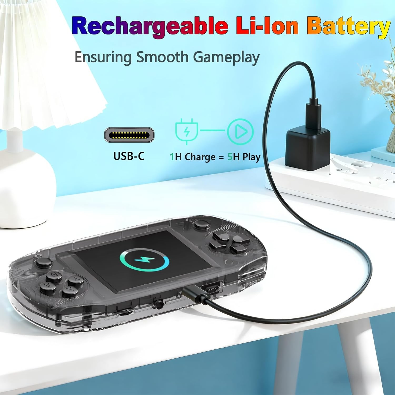 Handheld Game Console 100 Retro Retro Games 3.2in Screen