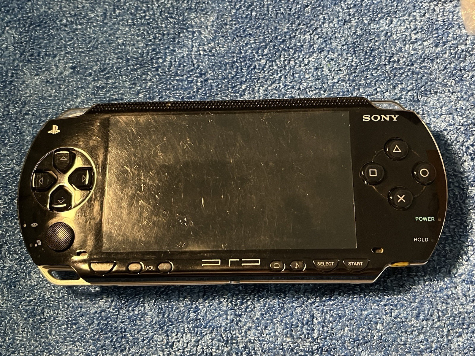 Sony PSP 1001 Black Handheld System with Charger & Battery, ARK-4! READ!!
