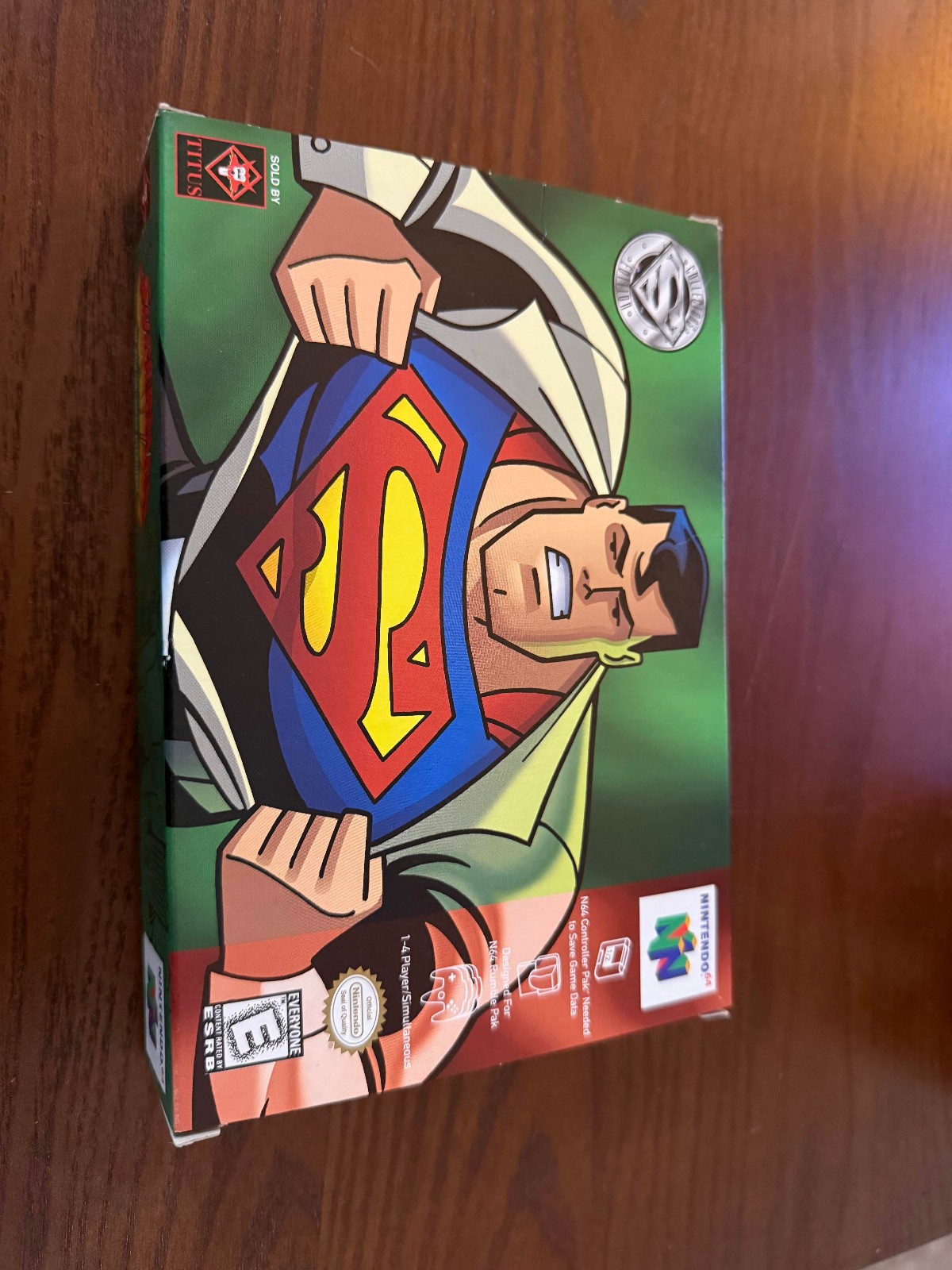 Superman (Nintendo 64, 1999) – AUTHENTIC, TESTED, CIB, SEE PICS, READ DESCRIPTIO