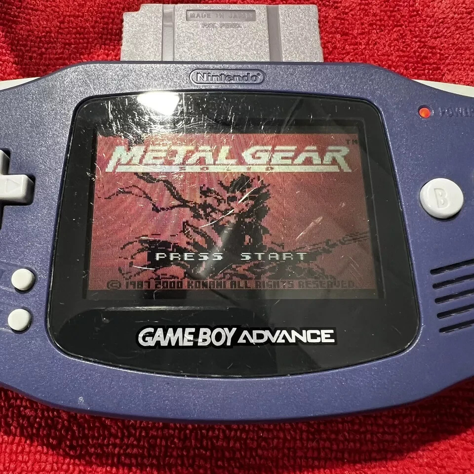 🔥 LIMITED RUN Metal Gear Solid Nintendo Game Boy Color GBC GBA TESTED SAVES NEW