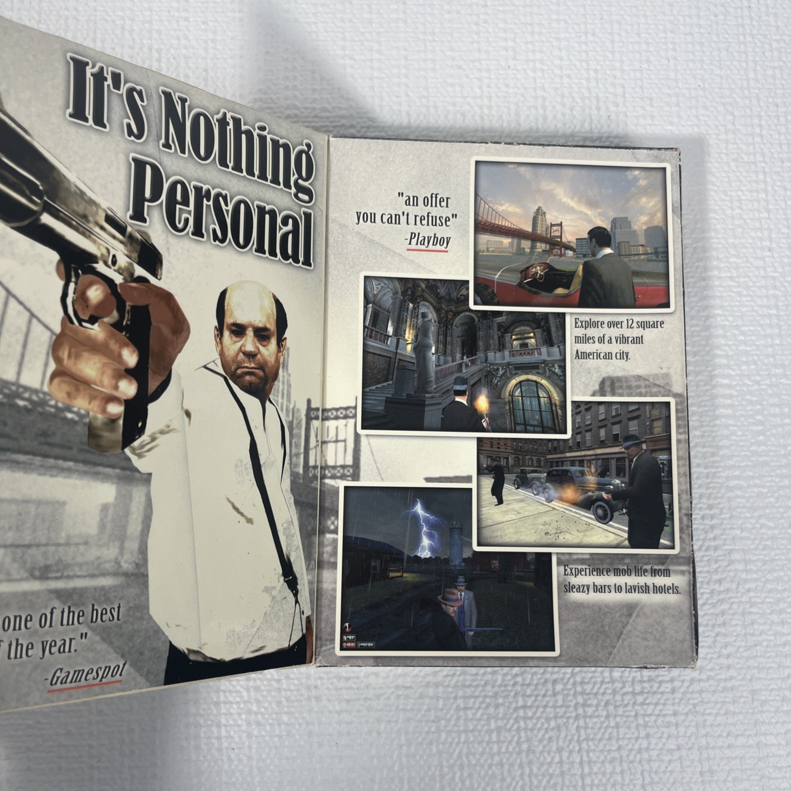 MAFIA PC Game Complete Box Manual Poster Map CIB (PC 2002) Windows 98 ME 2000 XP
