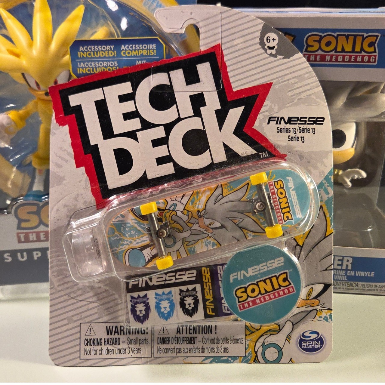 Silver The Hedgehog Merchandise Figure Lot, Jazwares, Jakks Pacific, Sonic