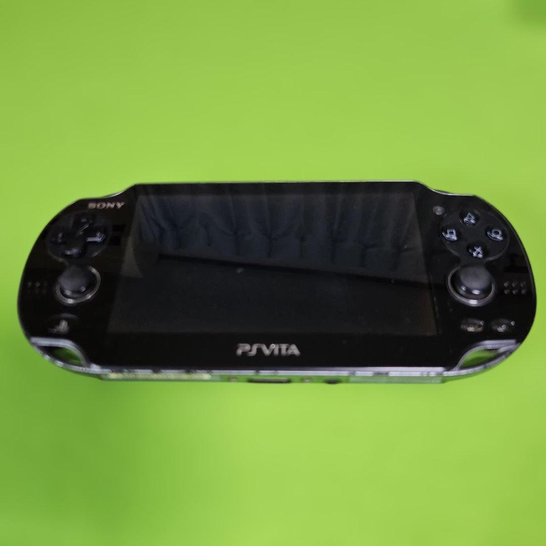 Sony PS Vita PCH-1000 Black Console Tested Screen Yellowing Japan